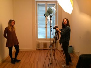 A la Fondation Emilie Gourd à Genève pour le shooting photo des lauréates - graphisme: Ludivine Cornaglia - photos: Rachel Miglioranza